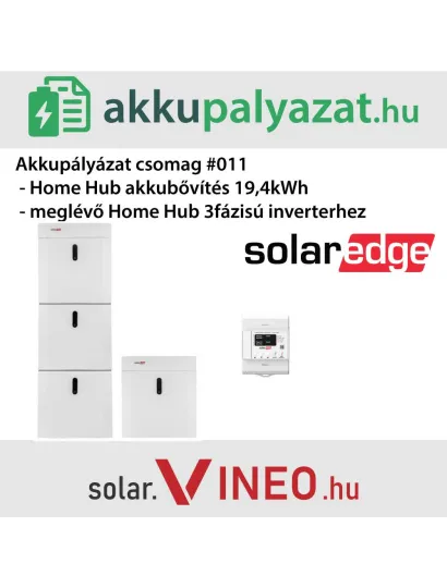 SolarEdge Home Hub első tároló telepítése 19,4 kWh | Akkupályázat #011