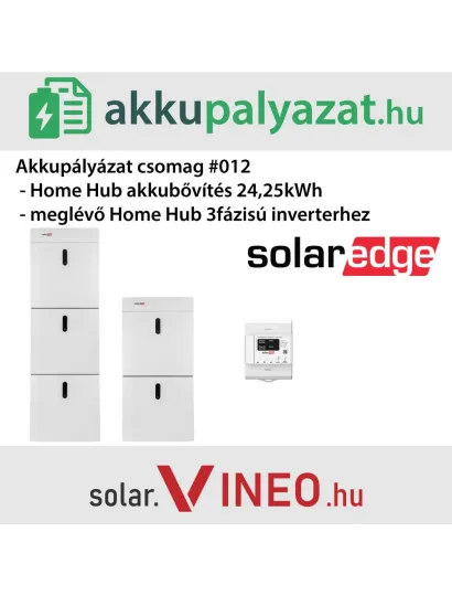 SolarEdge Home Hub első tároló telepítése 24,25 kWh | Akkupályázat #012