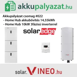 Akkupályázat csomag #022 - SE10K invertercsere 14,55kWh