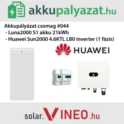 Akkupályázat csomag #044 - Huawei 4.6KTL-LB0 21kWh