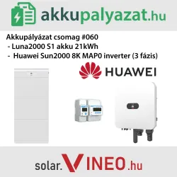 Akkupályázat csomag #060 - Huawei 8K MAP0 21kWh