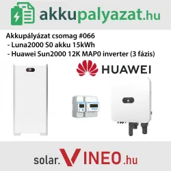 Akkupályázat csomag #066 - Huawei 12K MAP0 15kWh