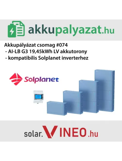 Akkupályázat csomag #074 - AI-LB G3 19,45 kWh