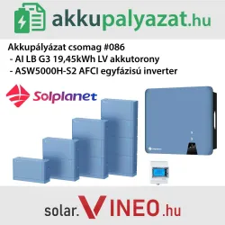 Akkupályázat csomag #086 - ASW5000H-S2 + 19,45 kWh