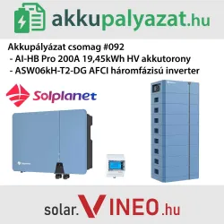 Akkupályázat csomag #092 - ASW06kH-T2-DG + 19,45 kWh