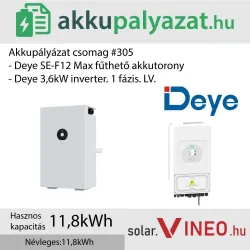 Akkupályázat csomag #305 - Deye SUN-3.6K-SG03LP1-EU + Deye SE-F12 Max 11