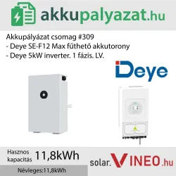 Akkupályázat csomag #309 - Deye SUN-5K-SG03LP1-EU + Deye SE-F12 Max 11